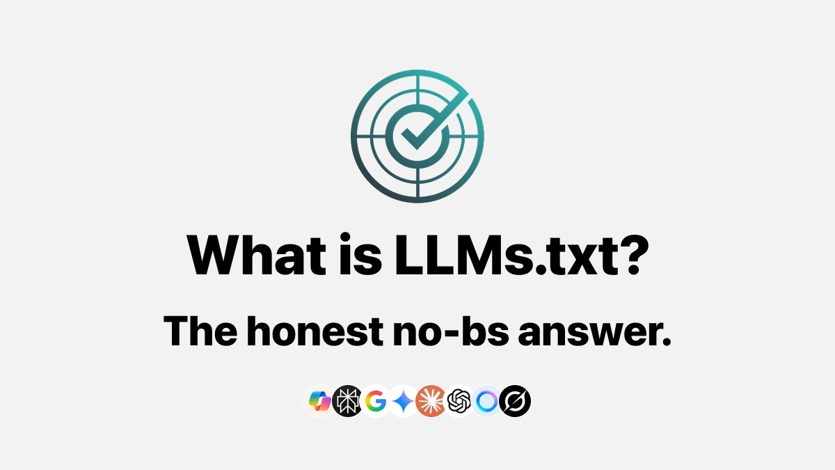 What Is llms.txt? The Honest Answer