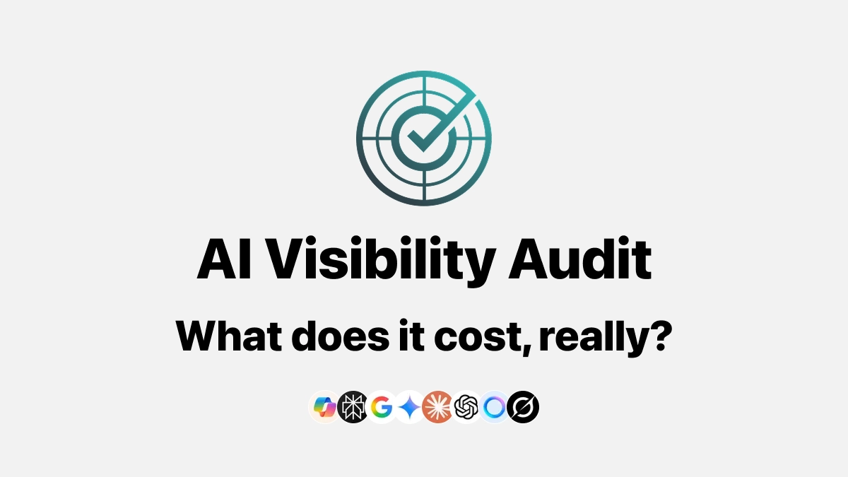 AI Visibility Audit Pricing: What It Costs